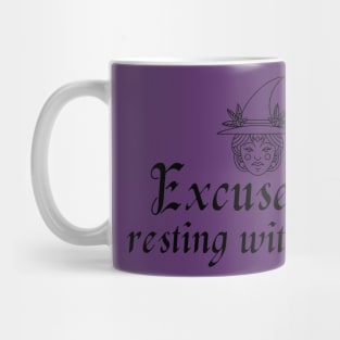 Funny Halloween | Resting witch face Mug